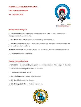 XVI Escuterada Ourensá - Con Vespas y a lo Loco en Ourense