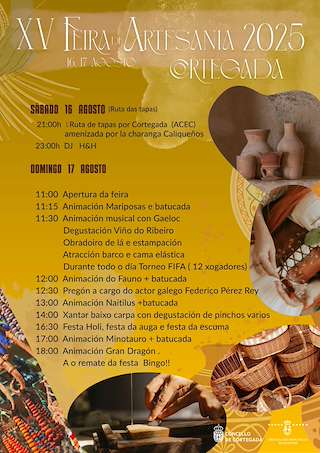 XVI Feira de Artesanía (2026) en Cortegada