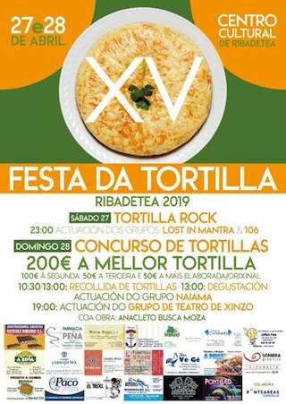 XIX Festa da Tortilla de Ribadetea en Ponteareas