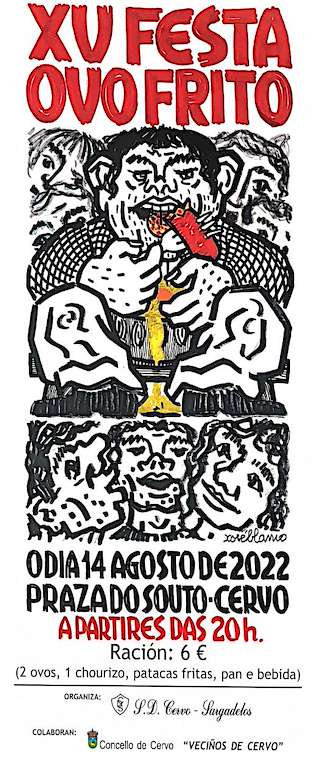 XVIII Festa do Ovo Frito en Cervo