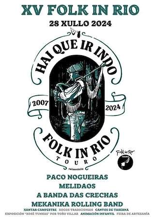 XVI Festival Folk in Río en Touro
