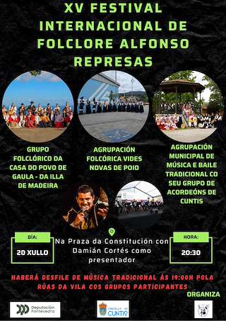 XVI Festival Internacional de Folclore Alfonso Represas en Cuntis