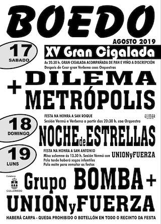 XIX Gran Cigalada - San Roque de Boedo en Culleredo