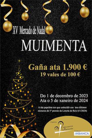 XVII Mercado de Nadal de Muimenta (2025-2026) en Cospeito