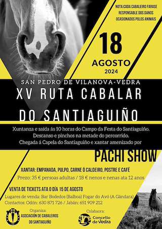 XVI Ruta Cabalar do Santiaguiño en Vedra