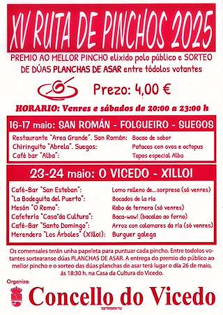 XVI Ruta de Pinchos en O Vicedo