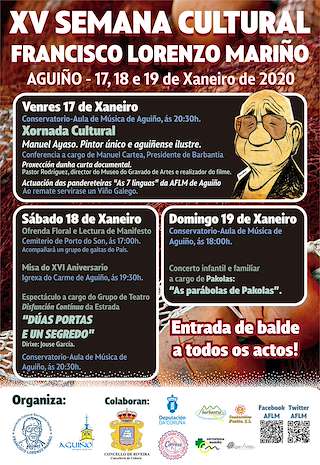 XX Semana Cultural Francisco Lorenzo Mariño en Ribeira