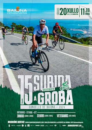 XVI Subida Cicloturista á Groba en Baiona