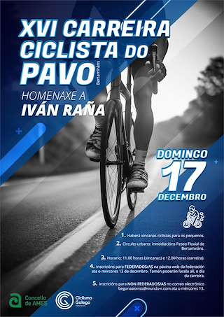 XVIII Carreira Ciclista do Pavo (2025) en Ames