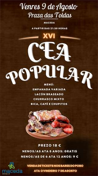 XVII Cea Popular en Maceda