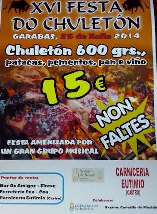 XXV Festa do Chuletón en Maside