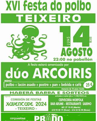 XVIII Festa do Polbo de Teixeiro en Curtis