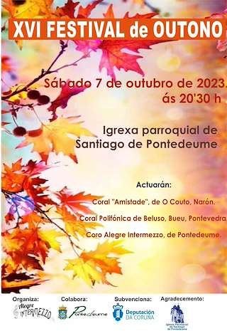 XVIII Festival de Outono  en Pontedeume