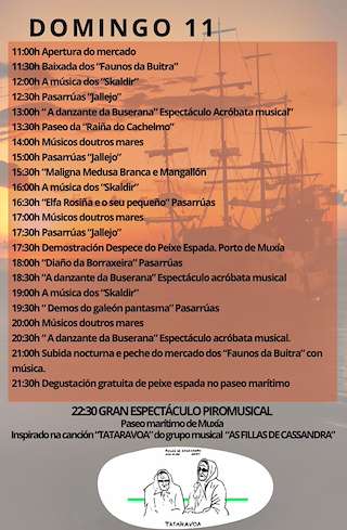 XVII Mercado das Rutas do Mar en Muxía