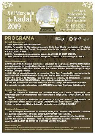 Mercado de Nadal en Ribadeo