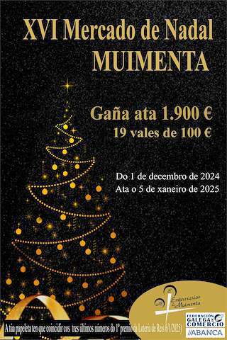 XVII Mercado de Nadal de Muimenta (2025-2026) en Cospeito