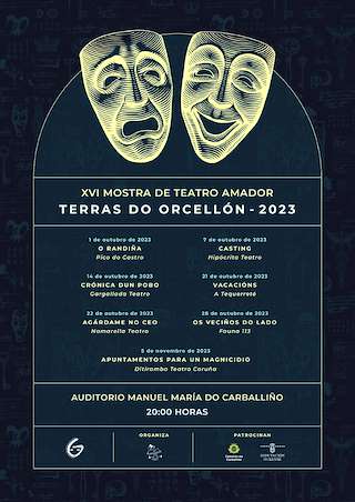 XVIII Mostra de Teatro Amador Terras de Orcellón (2025) en O Carballiño