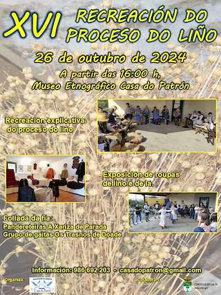 XVII Recreación do Proceso do Liño de Doade en Lalín