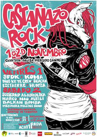 Castañazo Rock (2025) en Chantada