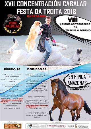 XIX Concentración Cabalar e X Festa Gastronómica da Terneira ao Rodicio (2026) en Ponte Caldelas