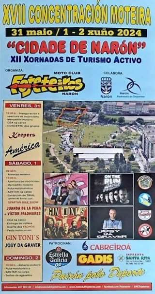 XVIII Concentración Moteira en Narón