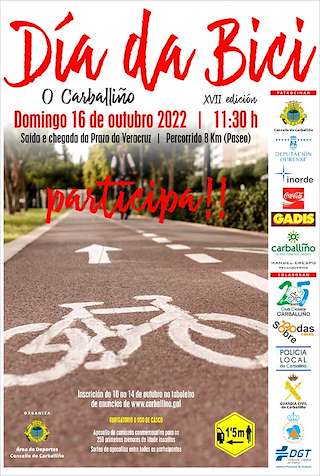 XXI Día da Bici (2026) en O Carballiño