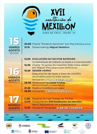 XVIII Exaltación do Mexillón de Cabo de Cruz (2026) en Boiro