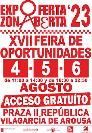 XIX Expoferta Zona Aberta en Vilagarcía de Arousa