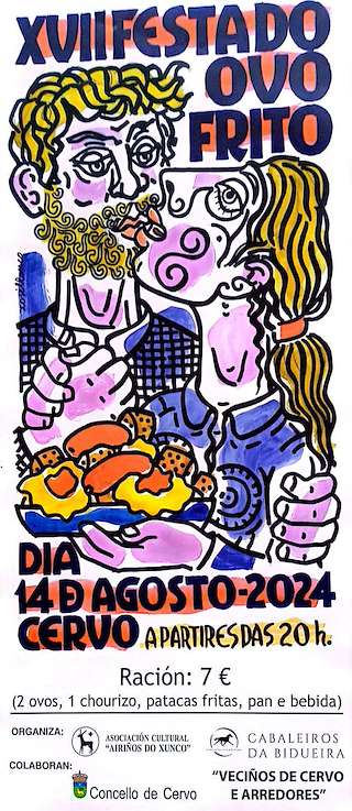 XVIII Festa do Ovo Frito en Cervo
