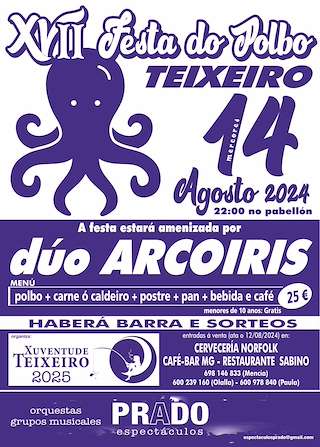 XVIII Festa do Polbo de Teixeiro en Curtis