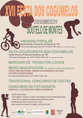 XXI Festa dos Cogomelos de Soutelo de Montes (2025) en Forcarei