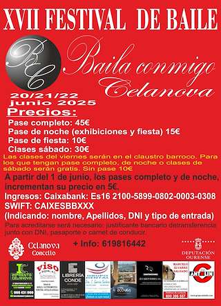 XVIII Festival de Baile Baila Conmigo en Celanova