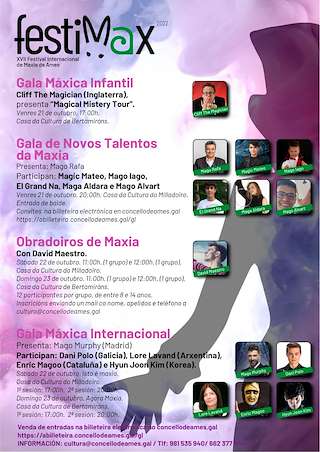 XX Festival de Maxia en Ames