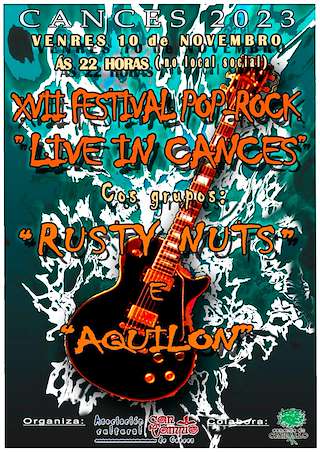 XIX Festival Pop Rock Live in Cances en Carballo