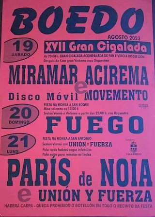 XIX Gran Cigalada - San Roque de Boedo en Culleredo