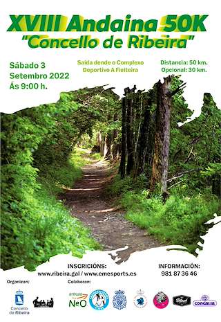 XXI Andaina 50K en Ribeira