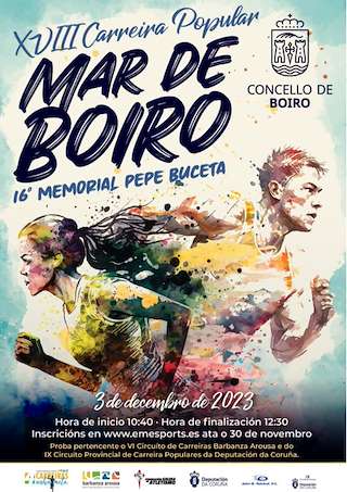 XX Carreira Popular Mar de Boiro - Memorial Pepe Buceta