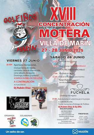 XIX Concentración Mototurística (2026) en Marín