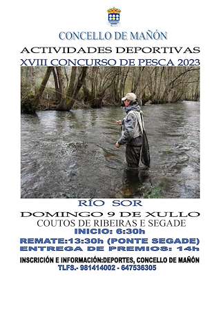XIX Concurso de Pesca de Reo en Mañón