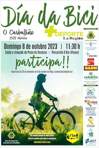 XXI Día da Bici (2026) en O Carballiño