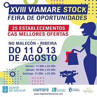 XX Viamare Stock - Feria de Oportunidades en Ribeira