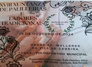 XIX Xuntanza de Palilleiras e Labores Tradicionais en Cedeira