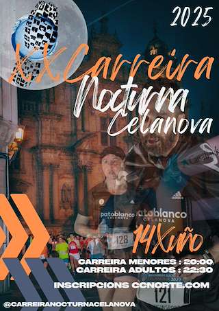 XXI Carreira Nocturna (2026) en Celanova