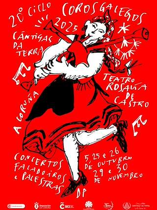 XXI Ciclo Coros Novos e Históricos Cántigas da Terra (2026) en A Coruña
