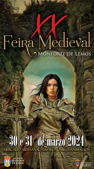 XXI Feira Medieval en Monforte de Lemos