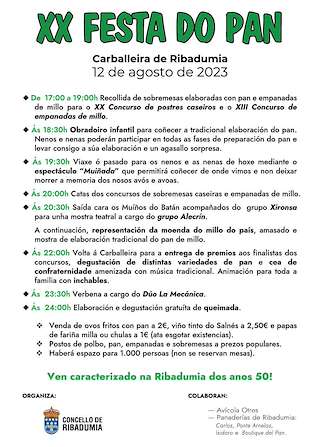 XXII Festa do Pan do Salnés en Ribadumia