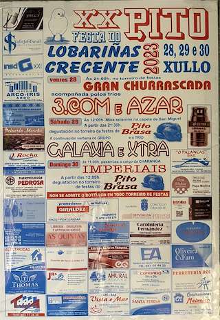 XXII Festa do Pito a Brasa de Lobariñas en Crecente