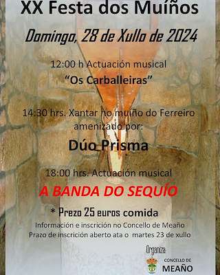 XXI Festa dos Muíños en Meaño