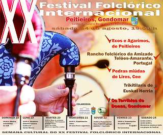 XXXI Festival Folclórico Internacional de Peitieiros en Gondomar
