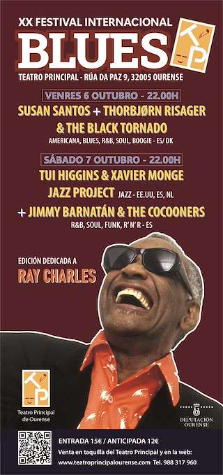 XXII Festival Internacional de Blues Teatro Principal en Ourense